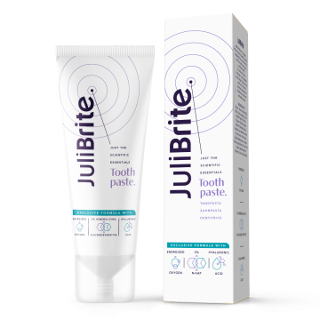 JuliBrite®️ Tandkräm med Nano-Hydroxyapatit och Aktivt Syre