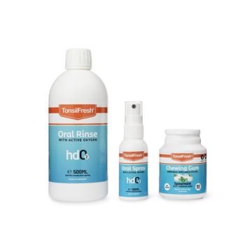 TonsilFresh Kit hjälper mot tonsillstenar