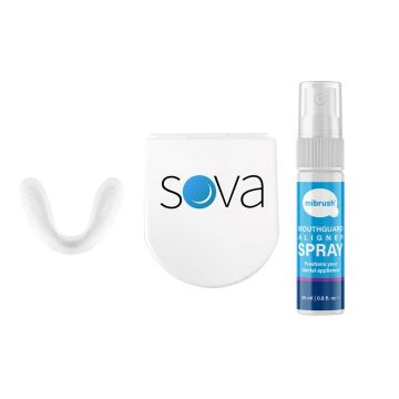 Sova-paket - munskydd mot tandgnissling + spray
