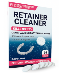 MiBrush® Cleaning Tablets for Aligners and Dentures