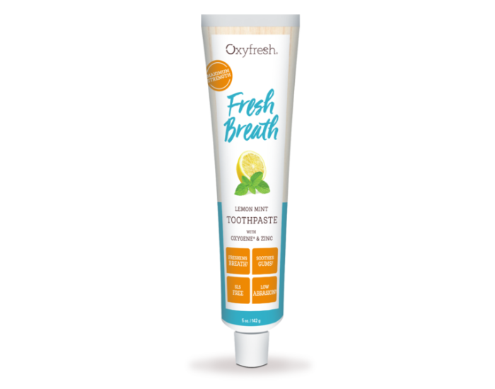 OxyFresh Lemon Mint Toothpaste